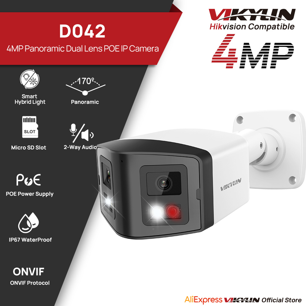 Outdoor Lighting Mains Powered - VIKYLIN 170 ° Kamera IP Keamanan