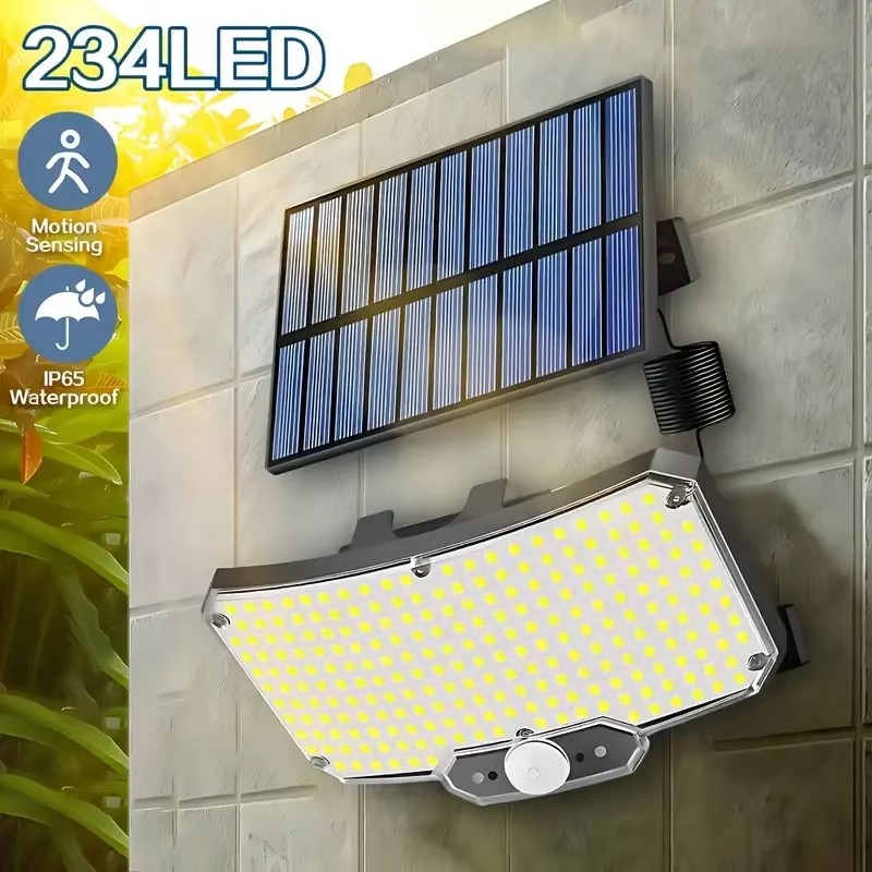 Outdoor Lighting Garage - Lampu Luar Ruangan Tenaga Surya 234LED