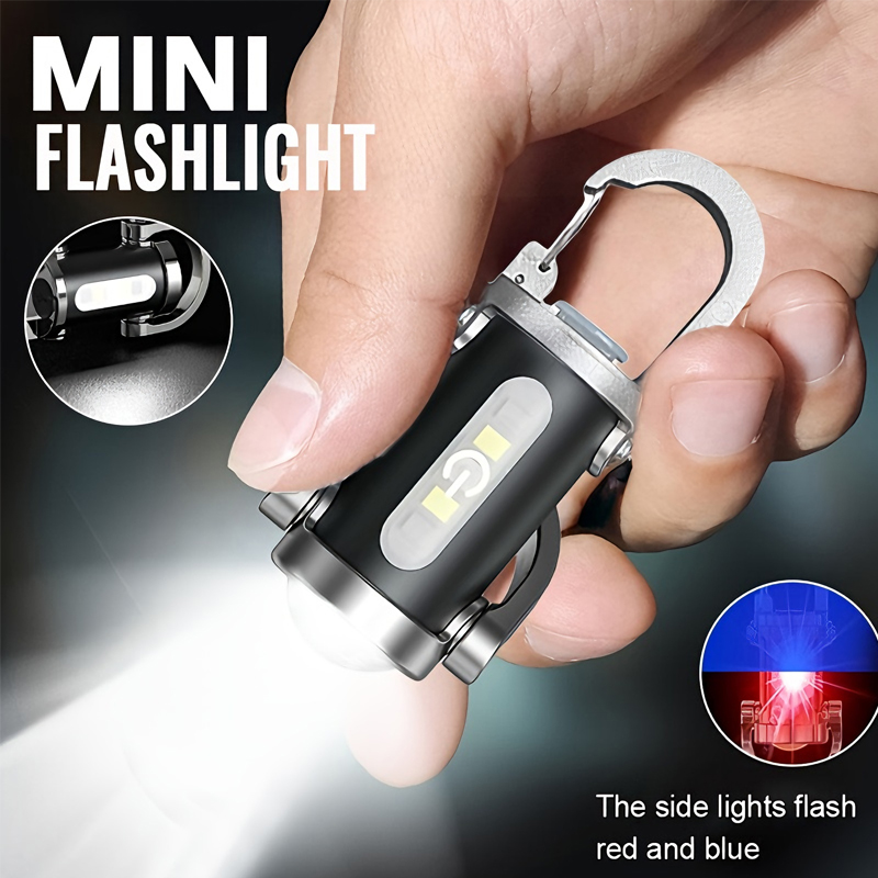 Outdoor Lighting Bollards - Senter Gantungan Kunci Mini Lampu Kerja