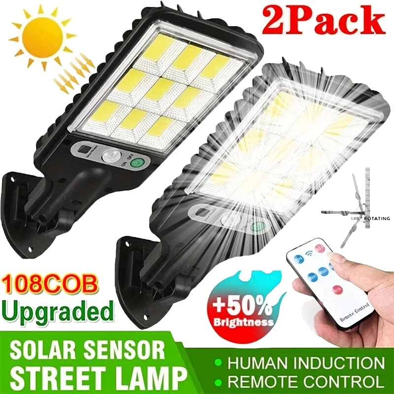 Outdoor Lighting Garage - Lampu Dinding LED Tenaga Surya Luar