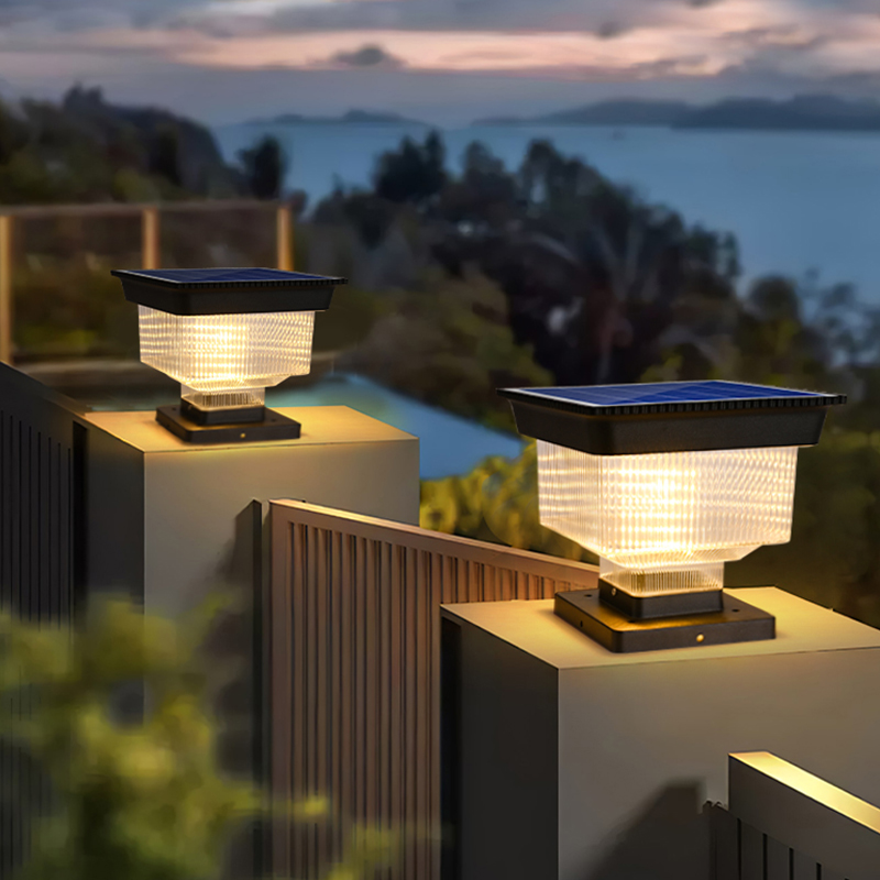 Outdoor Lighting Mains Powered - Lampu Tiang Gerbang Utama Tenaga Surya