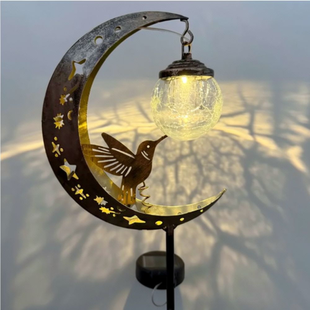 Outdoor Lighting Yard Ideas - Lampu Taman Tenaga Surya Bentuk Burung