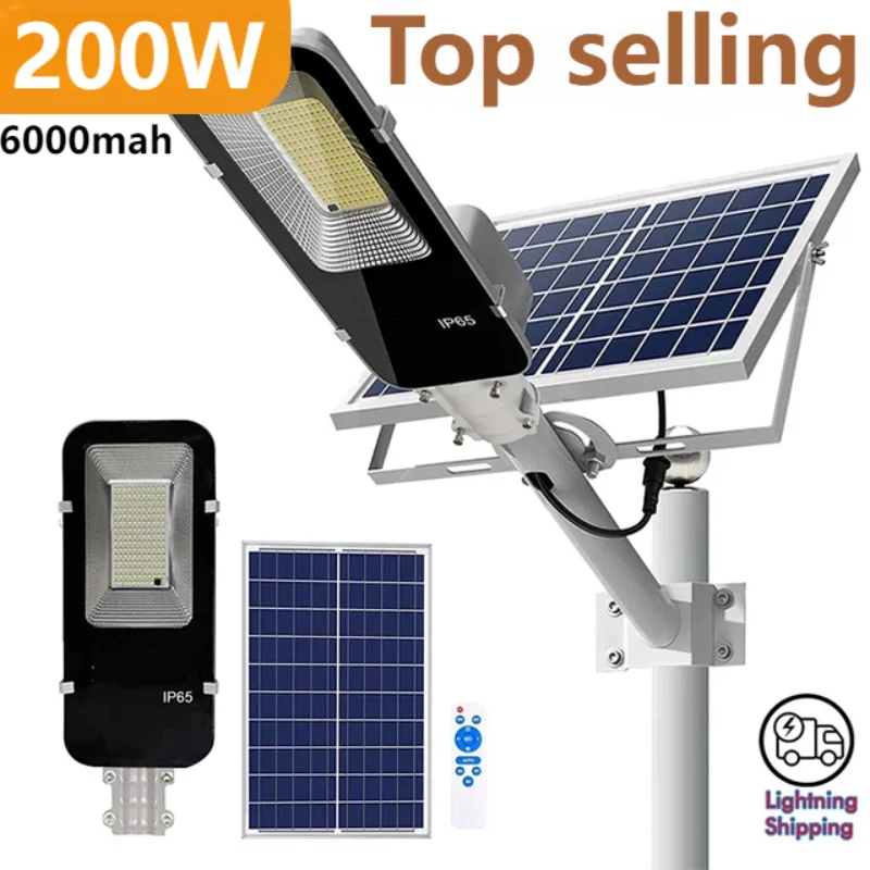 Outdoor Lighting Garage - Lampu Jalan Tenaga Surya Kuat 200W