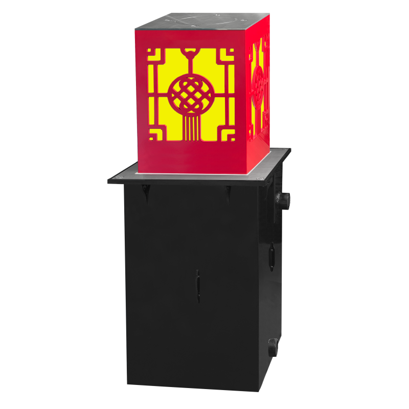 Outdoor Lighting Bollards - Lampu Taman LED Bulat Gaya Modern