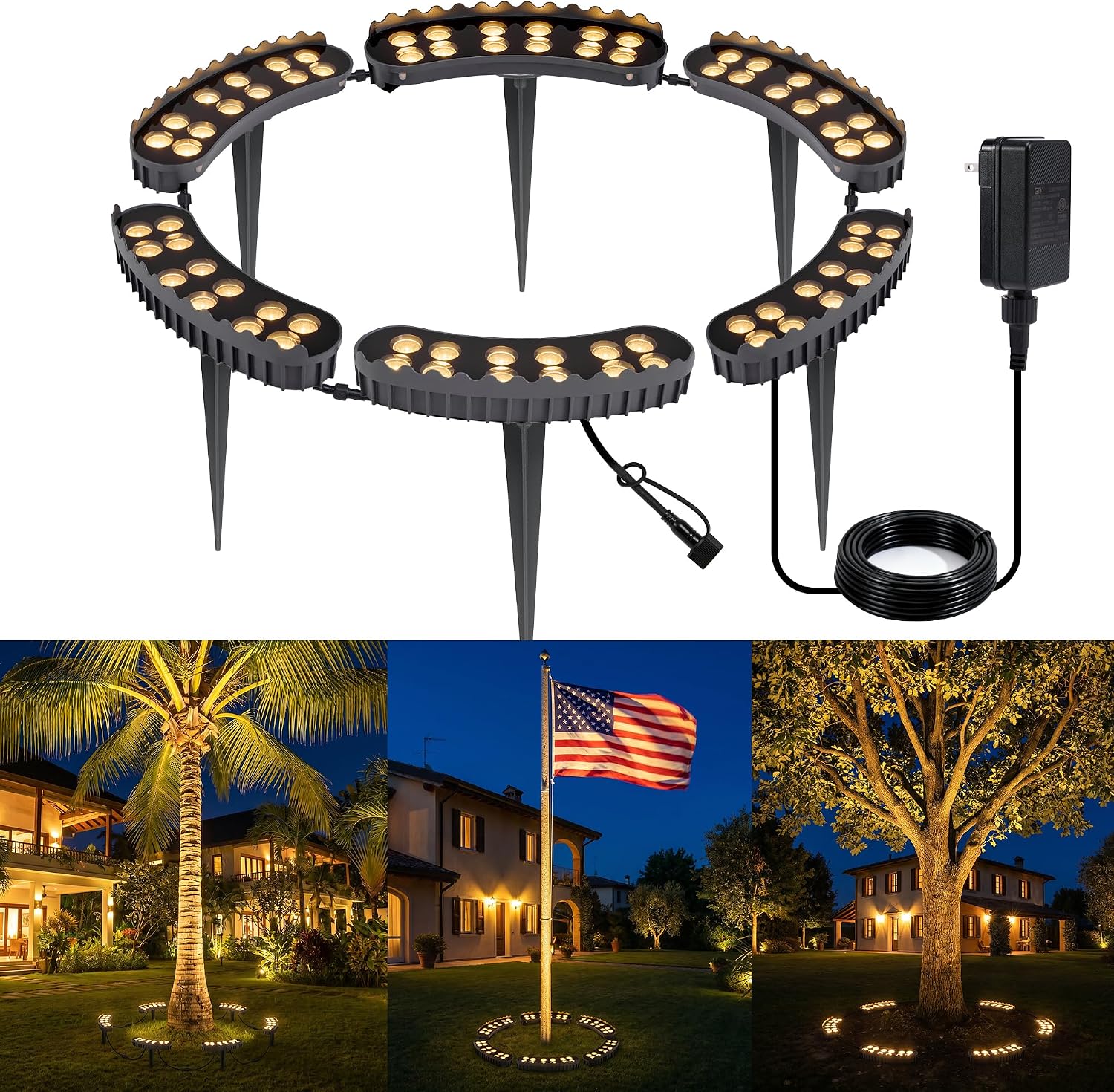 Outdoor Lighting Low Voltage - Lampu Pohon Cincin Luar Ruangan 6
