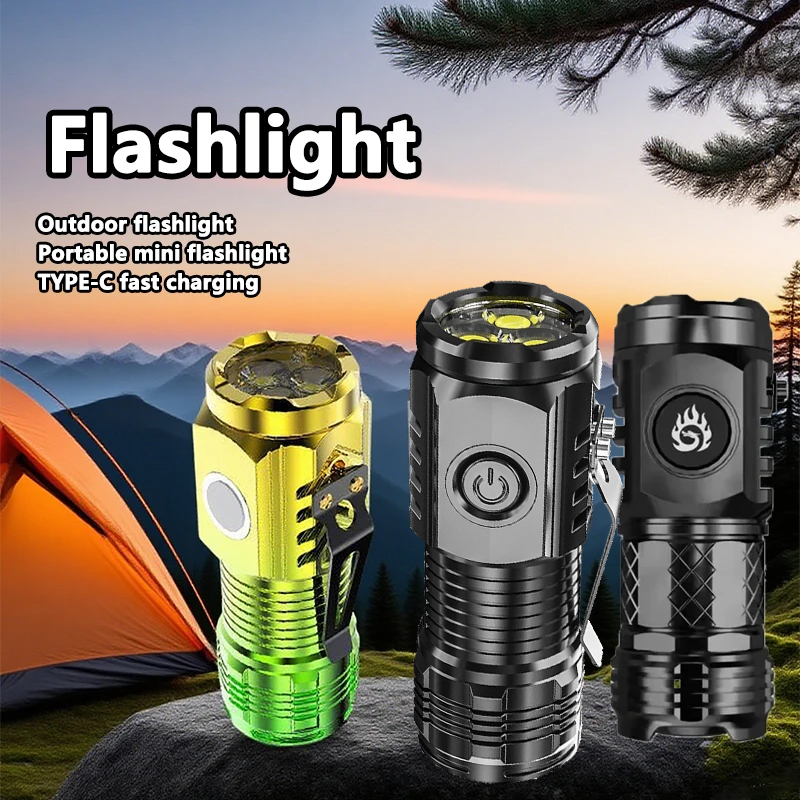 Zinc Outdoor Lighting - Senter LED MINI Super Terang, Lampu