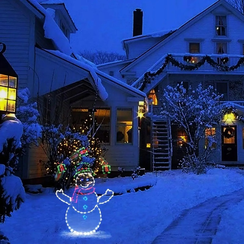 Lampu LED Snowball Berbentuk M - Outdoor Lighting Yard Ideas ulasan dan harga