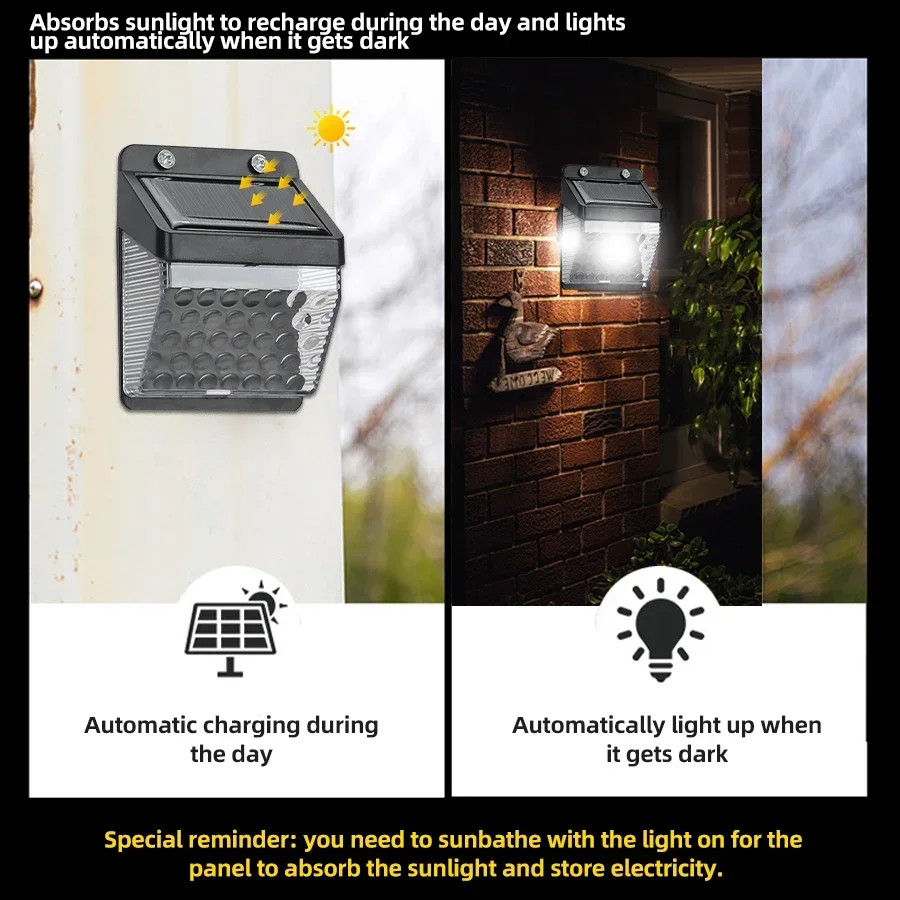 Lampu LED Tenaga Surya Sensor  - Outdoor Lighting Types ulasan dan harga