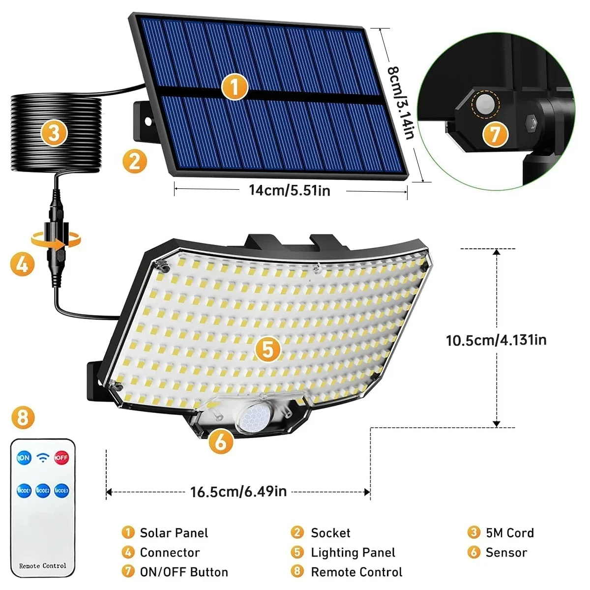 Lampu Luar Ruangan Tenaga Sury - Outdoor Lighting Garage ulasan dan harga