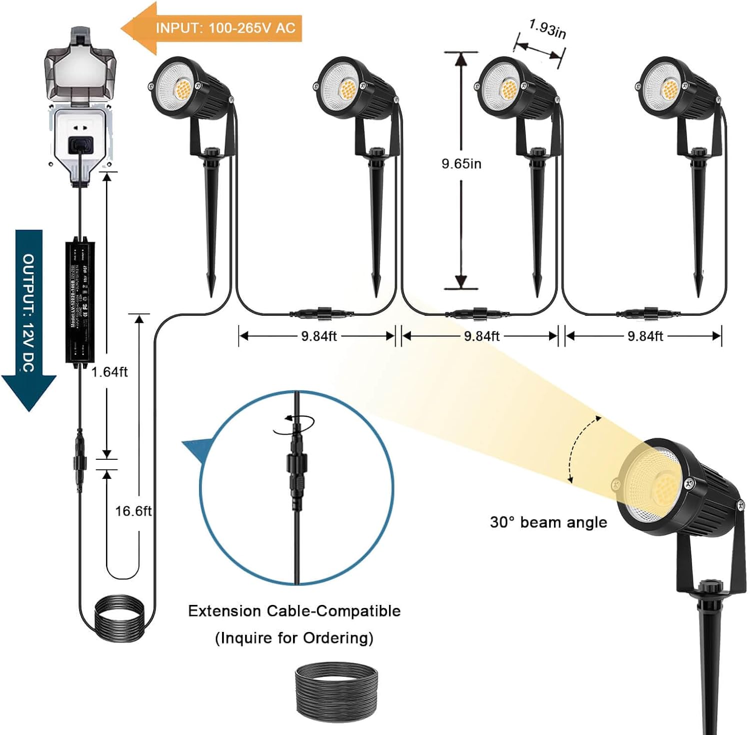 Pencahayaan Lanskap Tegangan R - Outdoor Lighting Low Voltage ulasan dan harga