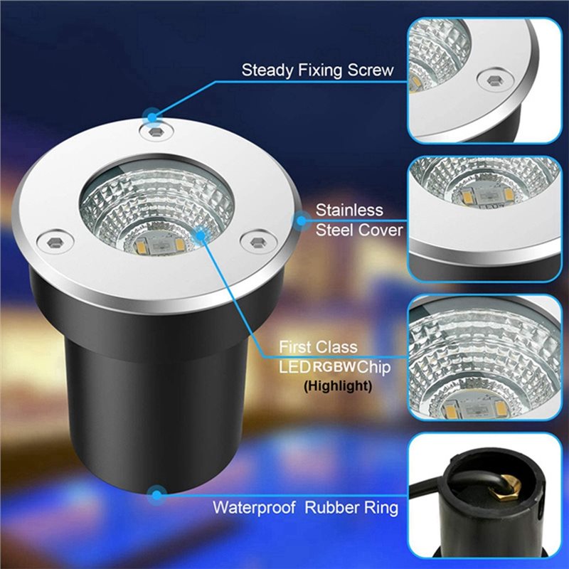 A01F-Lampu Tanam Luar Ruangan  - Outdoor Lighting Low Voltage ulasan dan harga