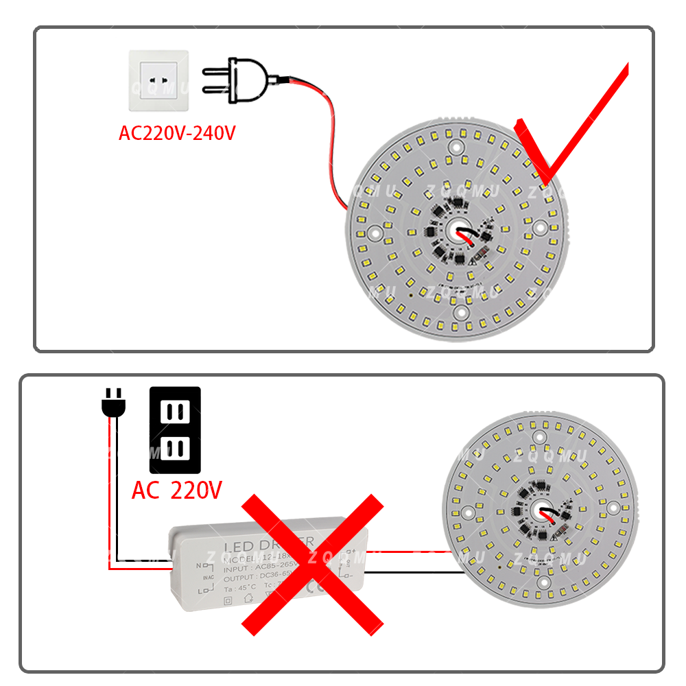 Lampu Panel LED AC220V 24W 40W - Outdoor Lighting Under Roof ulasan dan harga