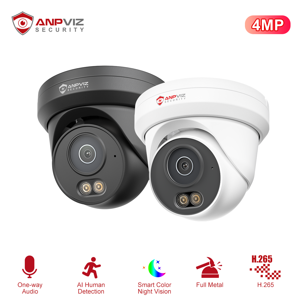 Kamera Anpviz 4MP PoE Full Met - Outdoor Lighting Under Roof ulasan dan harga