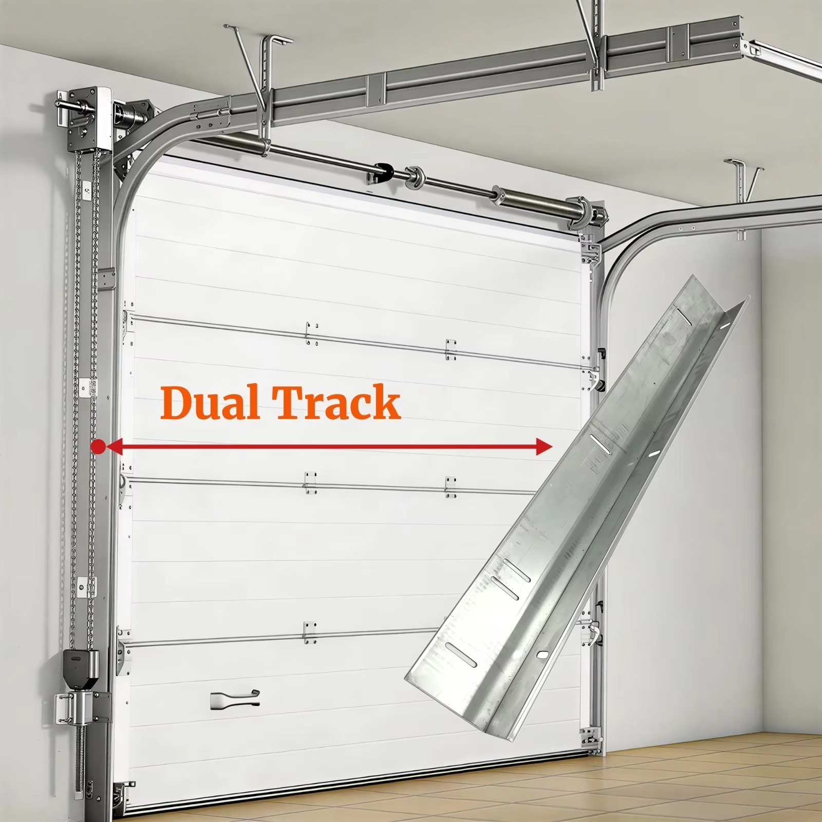 Pintu Garasi Seksional Berukur - Outdoor Lighting Garage ulasan dan harga