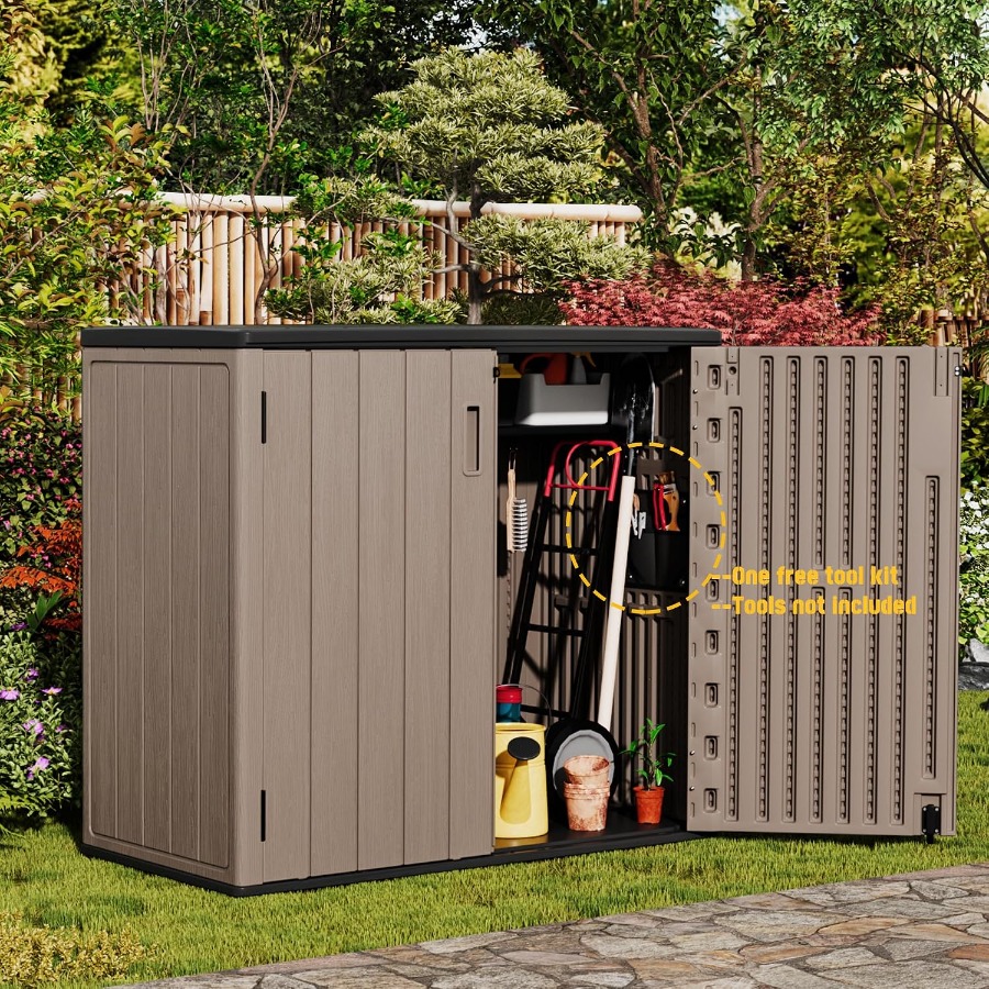 Kotak Penyimpanan Luar Ruangan - Outdoor Lighting Garage ulasan dan harga