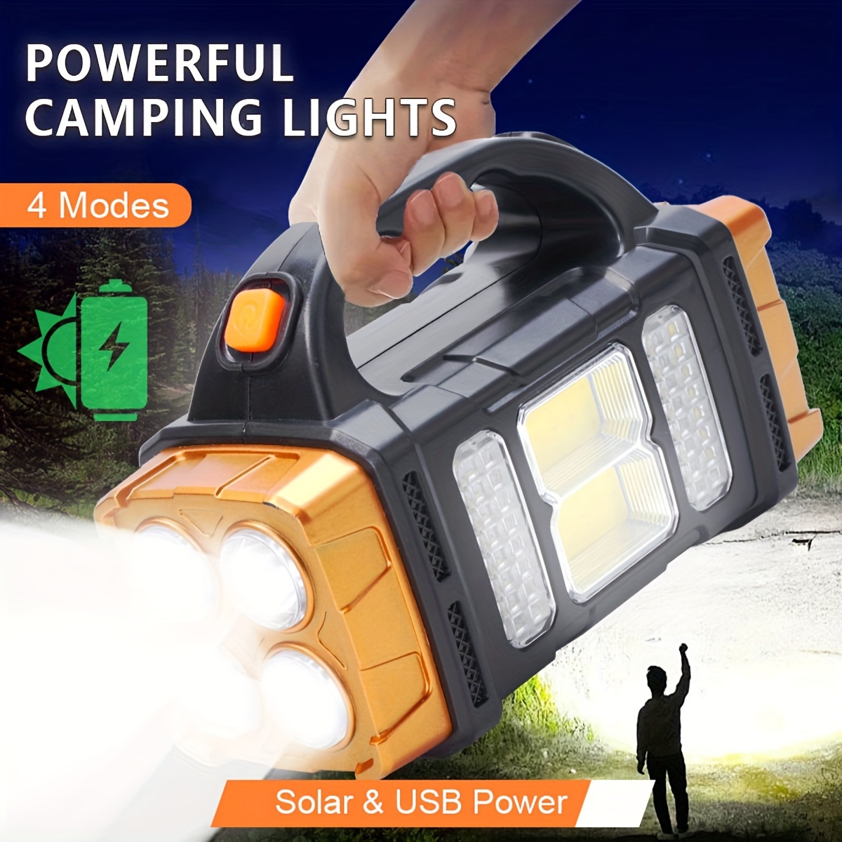 Senter LED Tenaga Surya Daya T - Zinc Outdoor Lighting ulasan dan harga