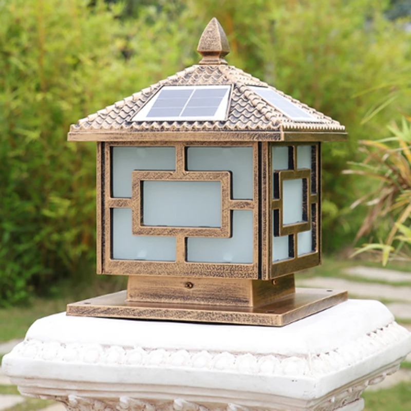 Lampu Pilar Modern Tenaga Sury - Outdoor Lighting Mains Powered ulasan dan harga