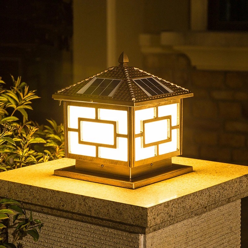 Lampu Pilar Modern Tenaga Sury - Outdoor Lighting Mains Powered ulasan dan harga