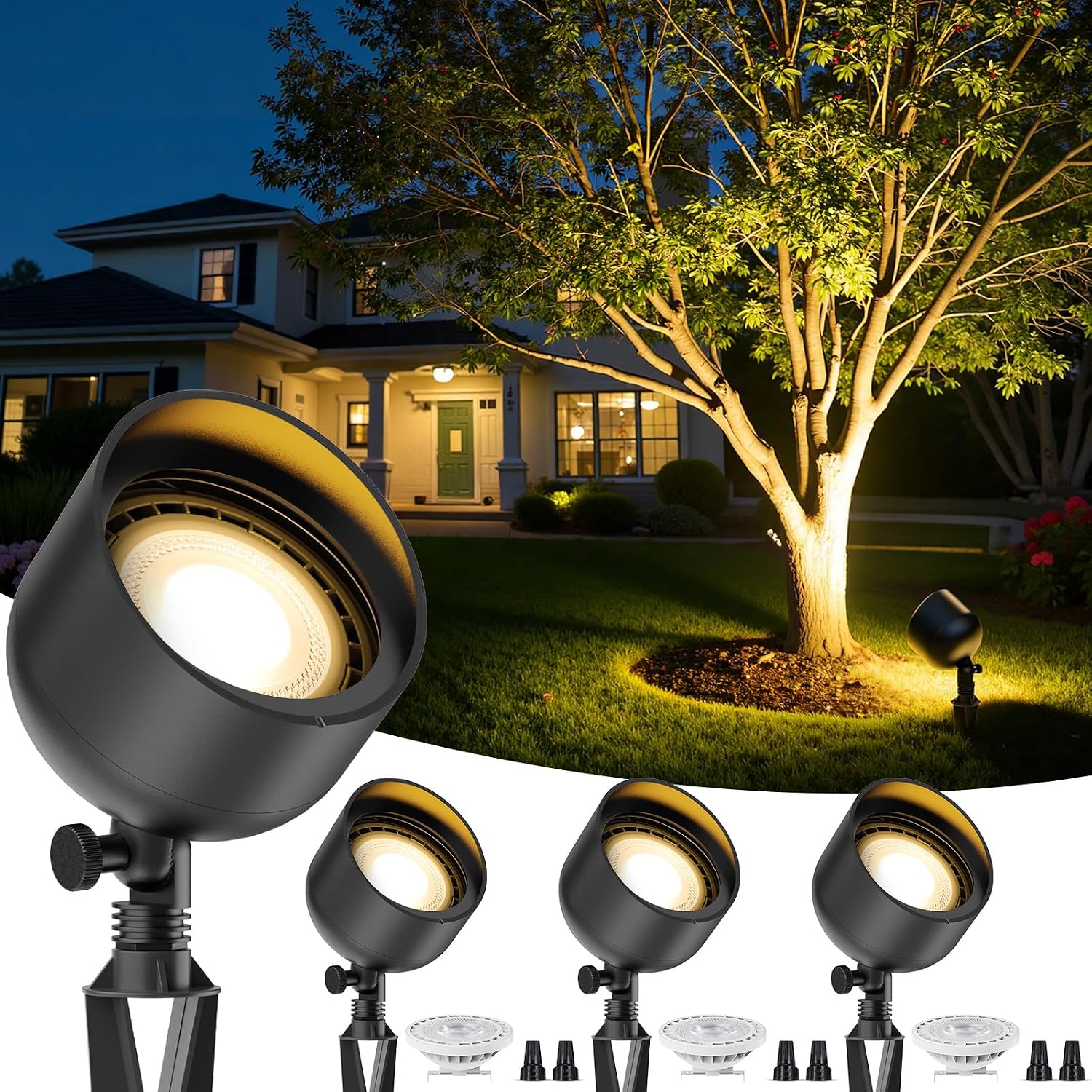 Lampu Sorot LED Lanskap Tegang - Outdoor Lighting Low Voltage ulasan dan harga