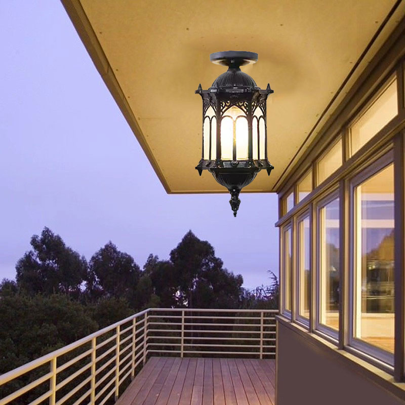Pintu Masuk Halaman Tahan Air  - Outdoor Lighting Under Roof ulasan dan harga