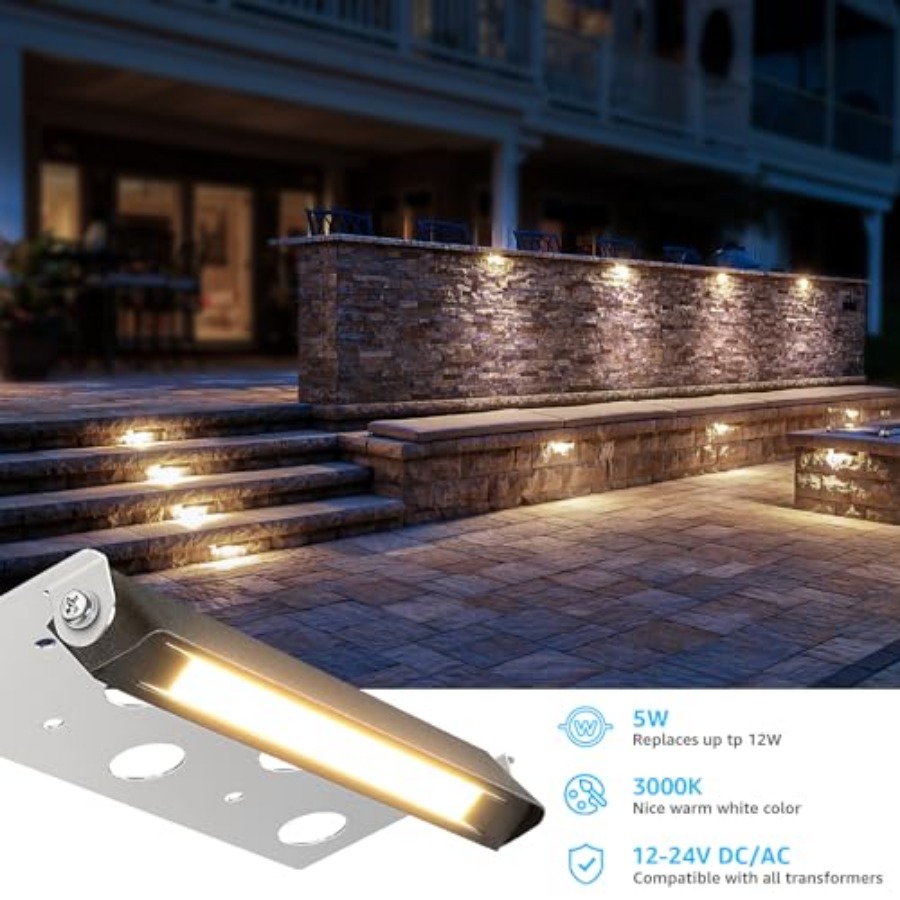 Lampu Hardscape 7 Inci 5W LED  - Outdoor Lighting Low Voltage ulasan dan harga