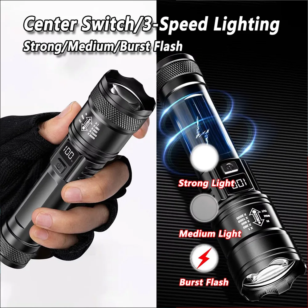 Senter LED Isi Ulang Senter ya - Zinc Outdoor Lighting ulasan dan harga