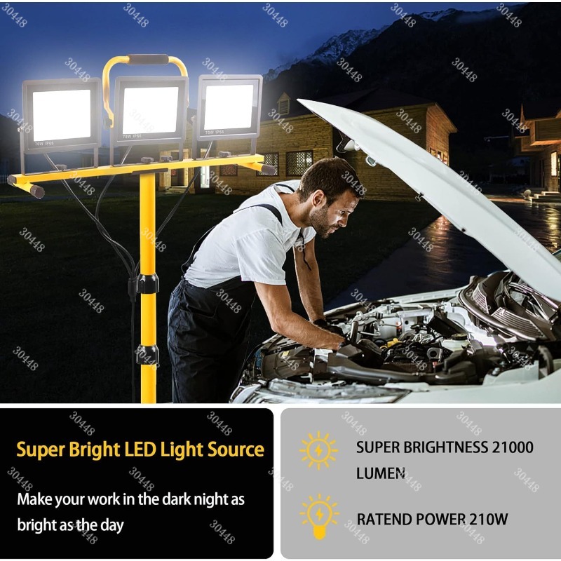 Lampu kerja LED, lampu sorot p - Outdoor Lighting Mains Powered ulasan dan harga