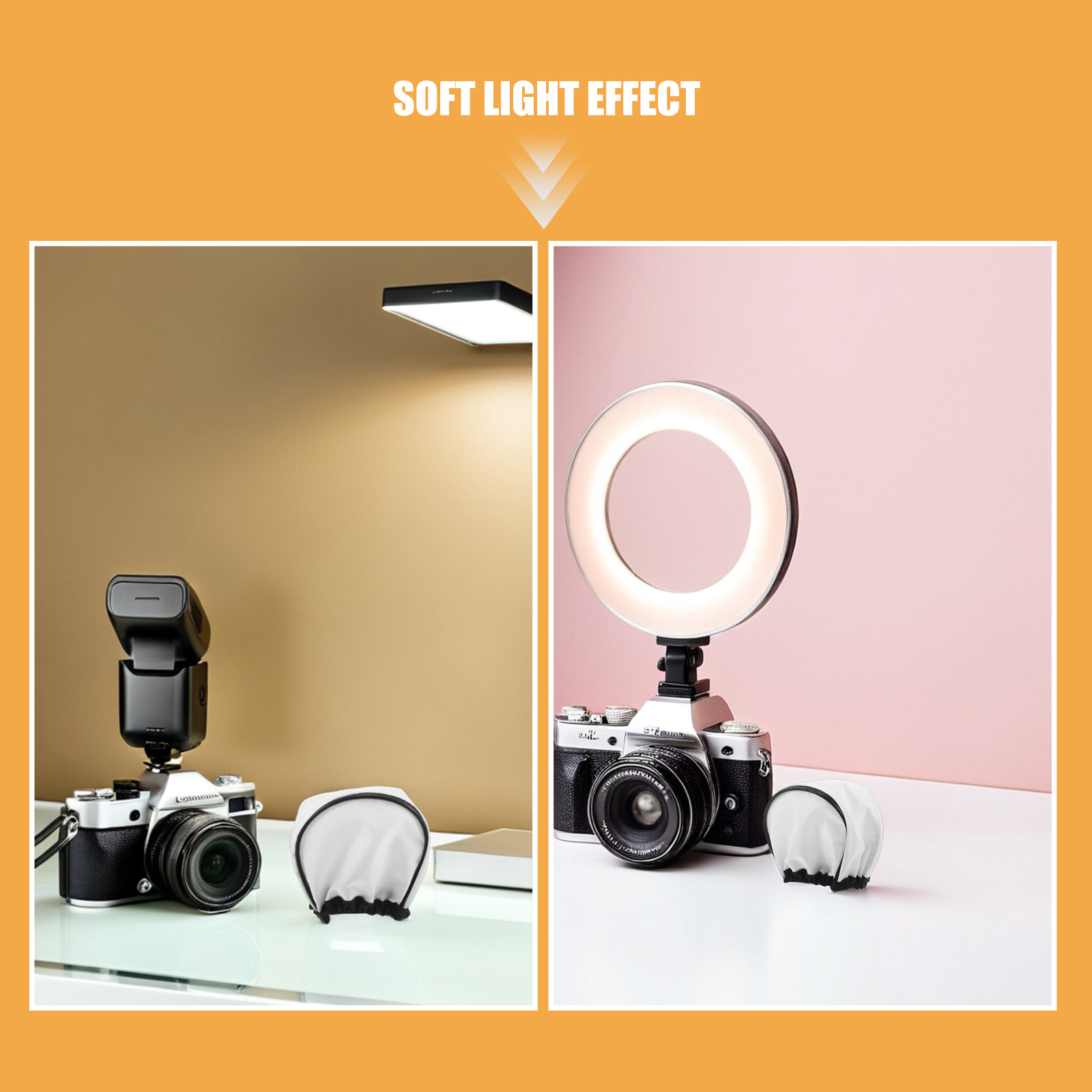 4Pcs Softbox Diffuser Flash Fo - Outdoor Lighting For Photography ulasan dan harga